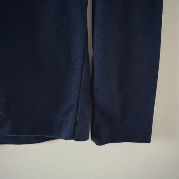 Vtg Cyn Les Blue Fall Hello Goodbye Fall Embroidery Long Sleeve Top Size Medium - Picture 8 of 16